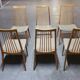 6 chairs Scandinavian years 50 60 Lubke