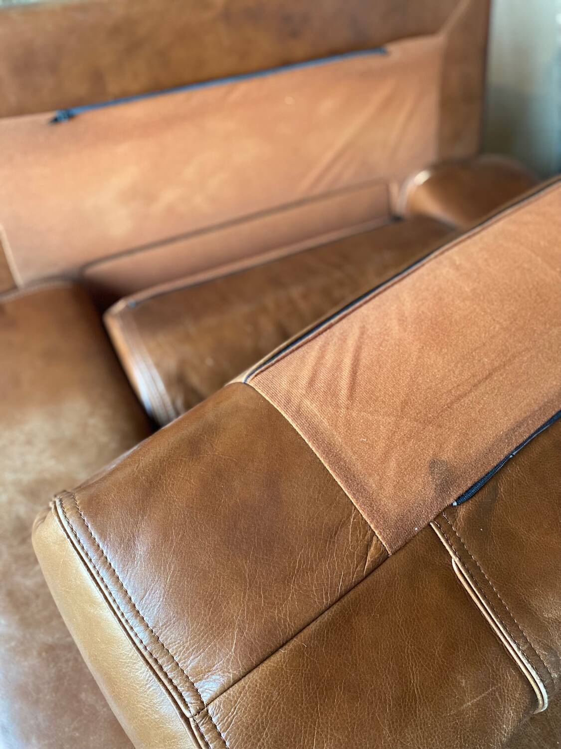 Leather armchair