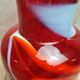 Vase / jug in blown red glass – Murano style – vintage piece from the 1970s