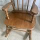 Rocking-chair child in beech