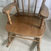 Rocking-chair enfant en hêtre