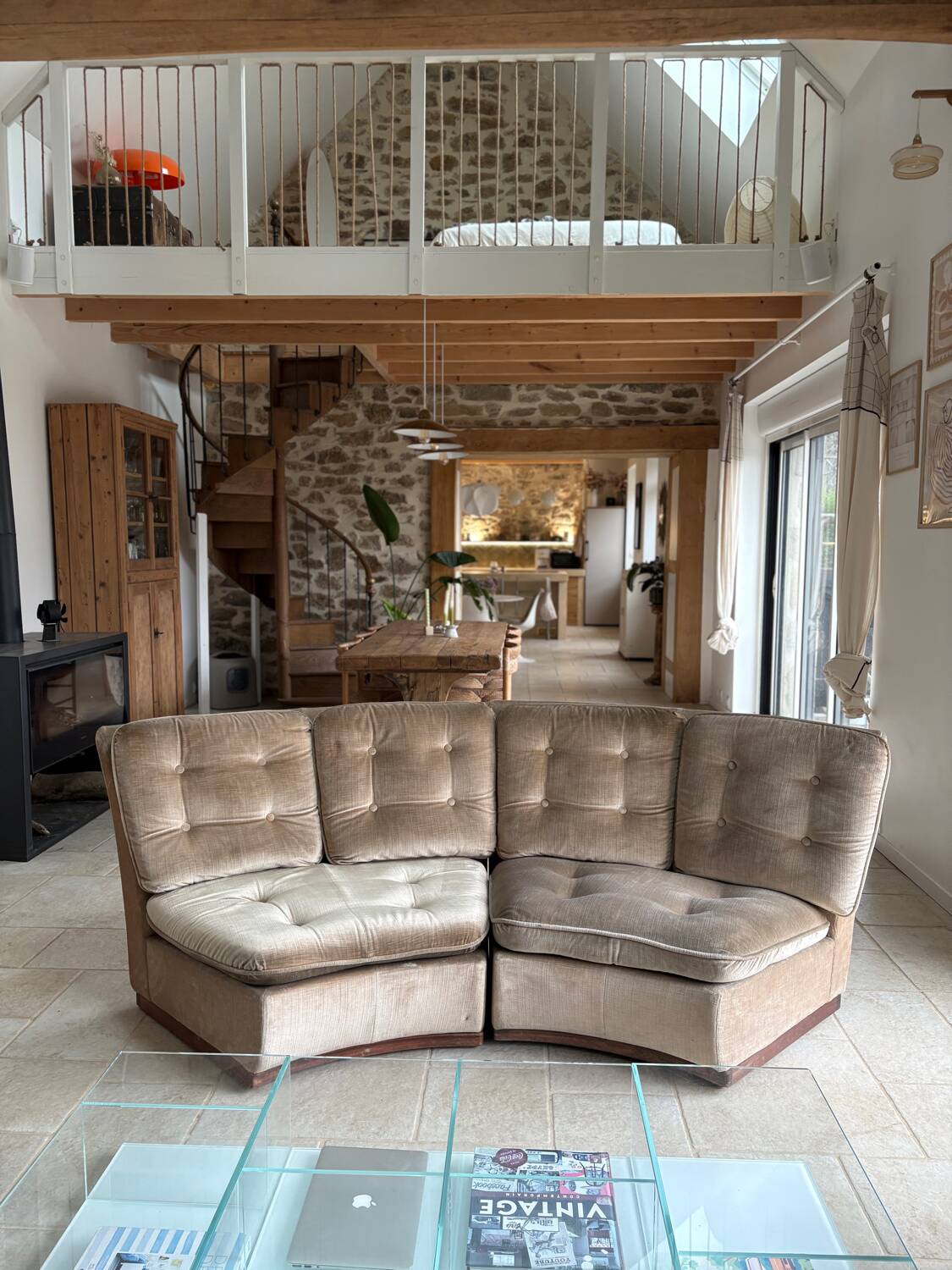 Modular armchair Roche Bobois 1970