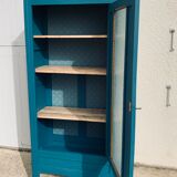 Glass-glazed Parisian wardrobe 1930