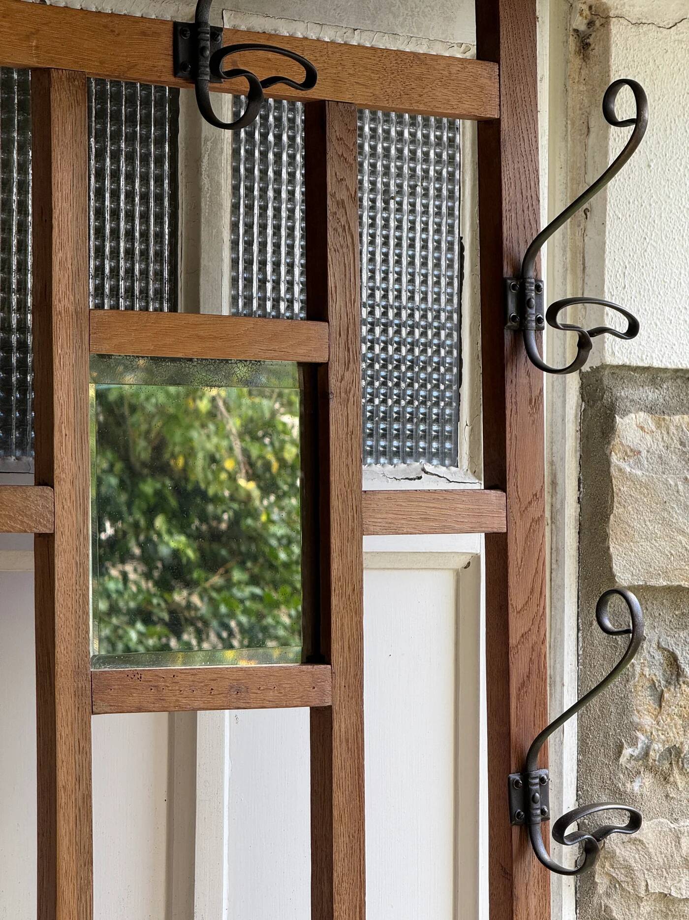 Coat rack / wardrobe in Art Deco style