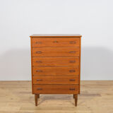 Mid-century teak dresser, Denmark, 1960s