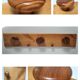 Solid pine coat rack design 80s-90s