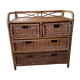 Chest of drawers rattan bamboo