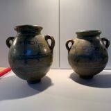 Paire de jarres à oreilles début XX° Afrique du Nord