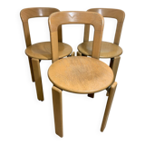 3 Bruno Rey chairs for Dietiker