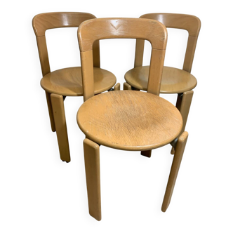 3 Bruno Rey chairs for Dietiker