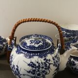 Japanese tea service apple blossoms