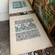 Lithographie ancienne orientale - Ornements de la Perse