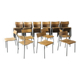 50 Campus chairs by Johannes Foersom, Sweden 1990s