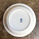 Plat rond creux St Amand & Hamage en terre de fer, service "Campanule"
