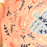 Handmade porcelain plate