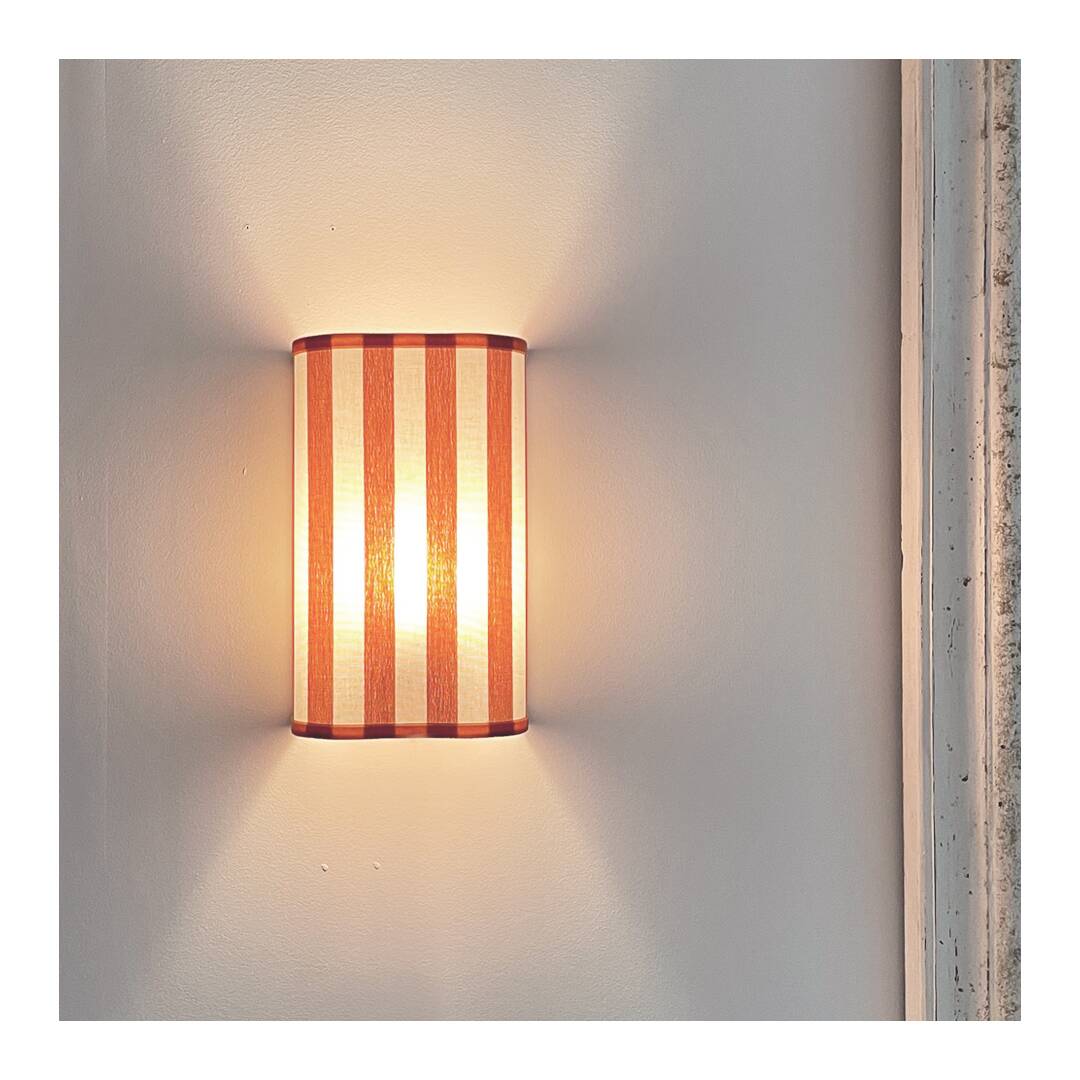 Fabric wall lights