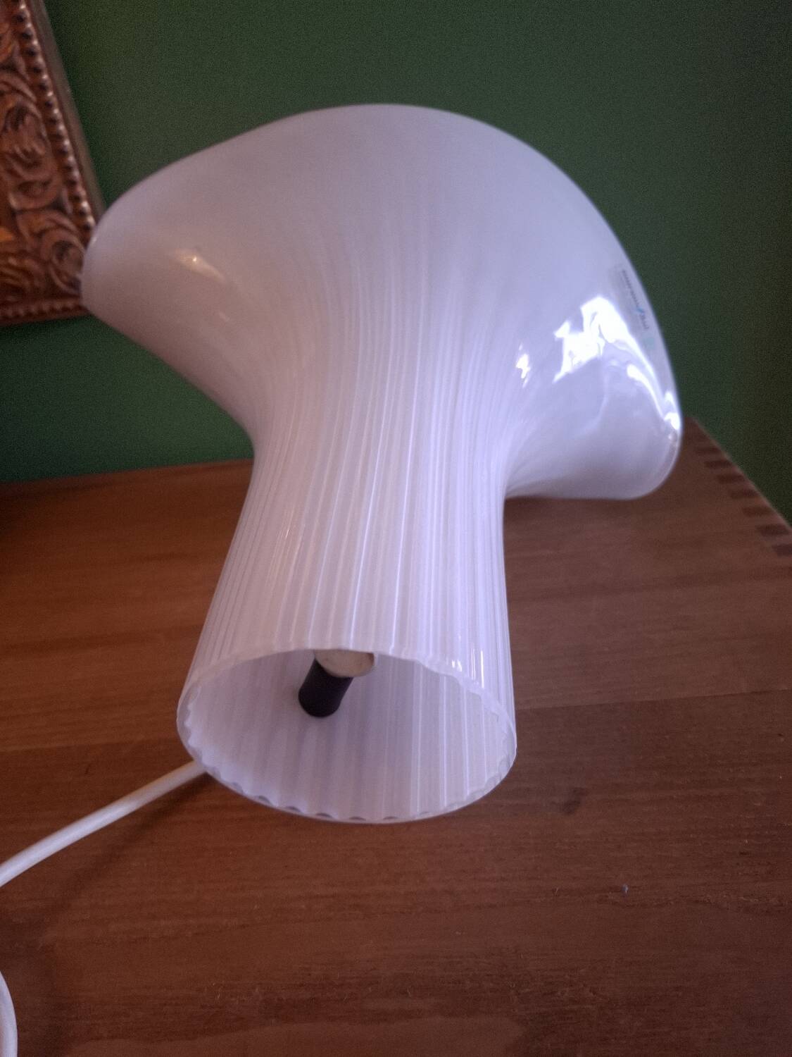 Lampe années 80'S en verre soufflé Murano