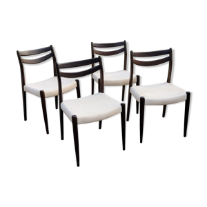 set de 4 chaises de style