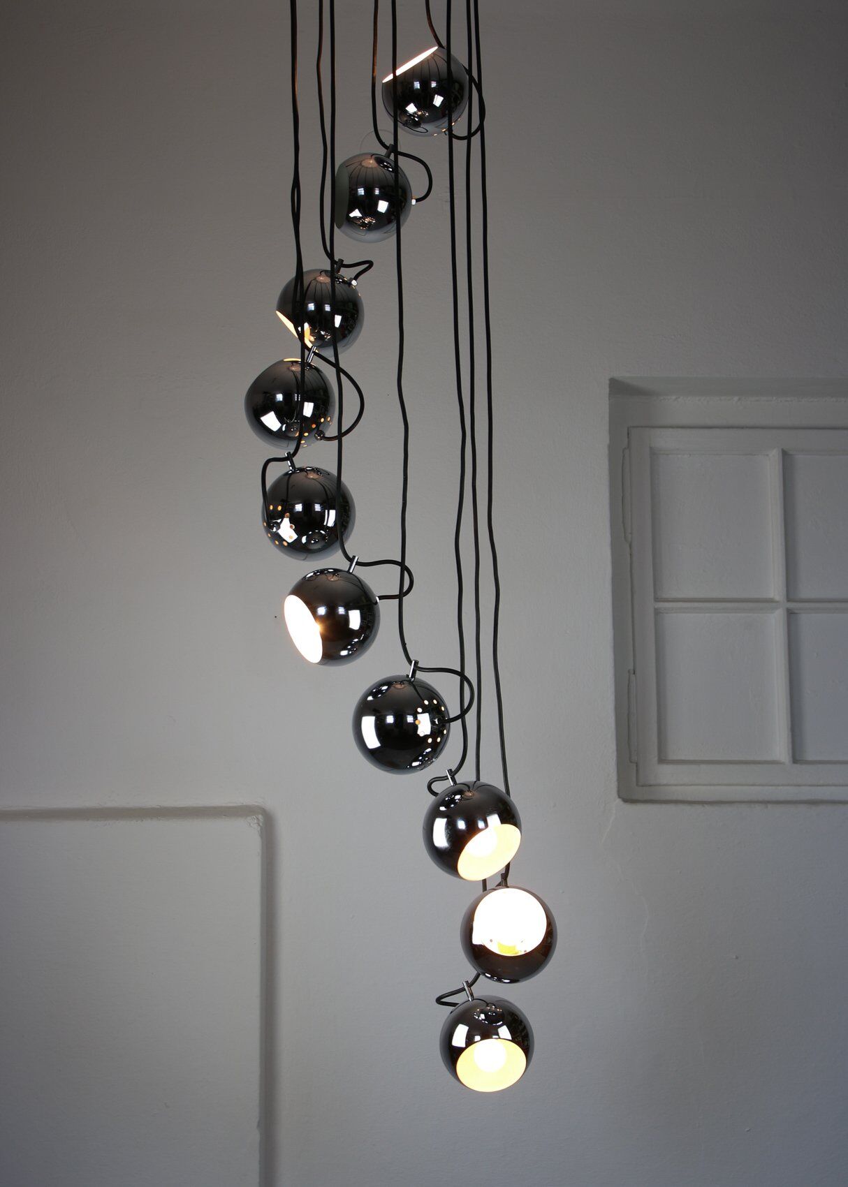 Suspension cascade de Guzzini pour Meblo