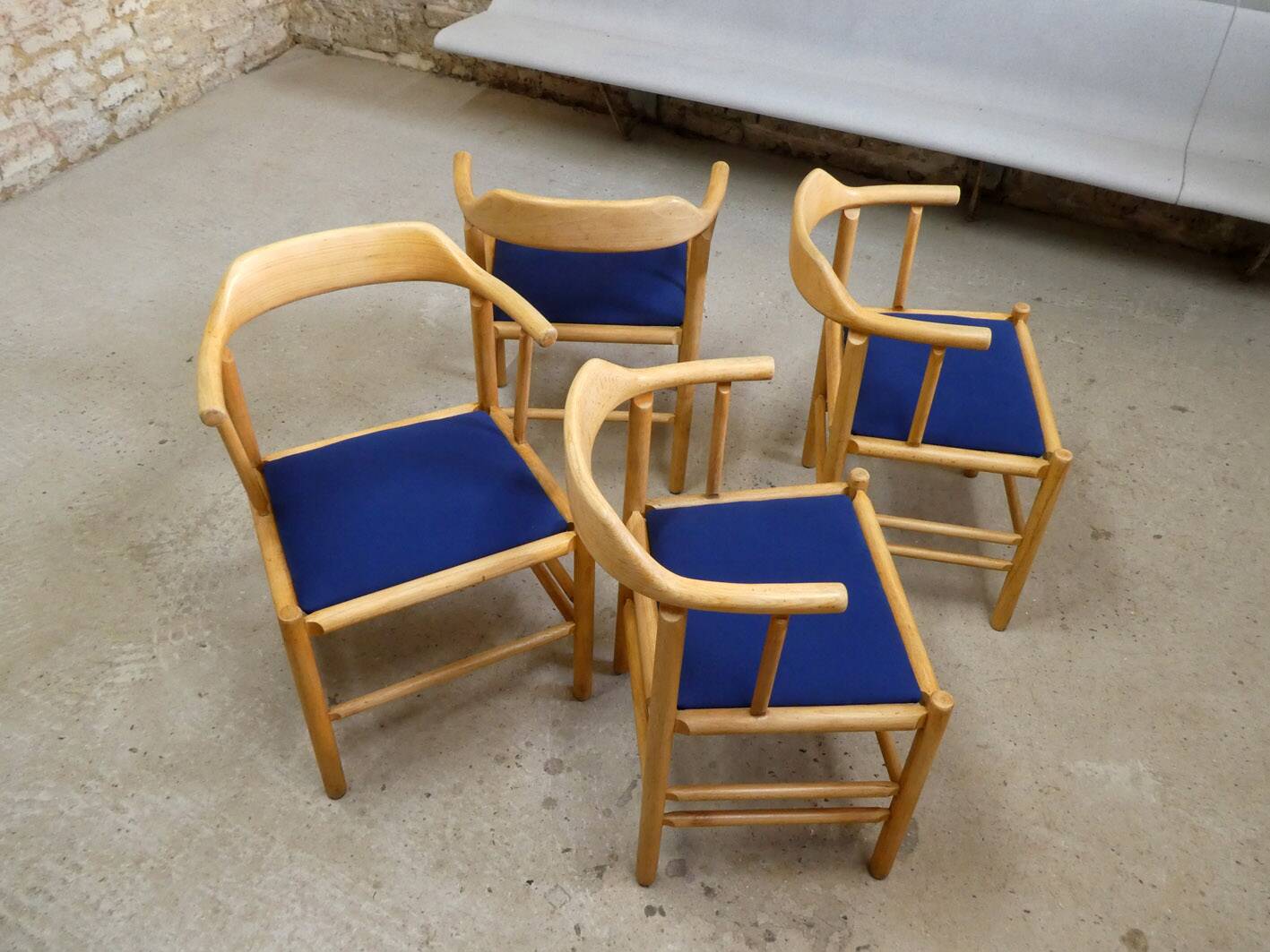 vintage armchairs 1980