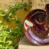 Large ceramic shell dish