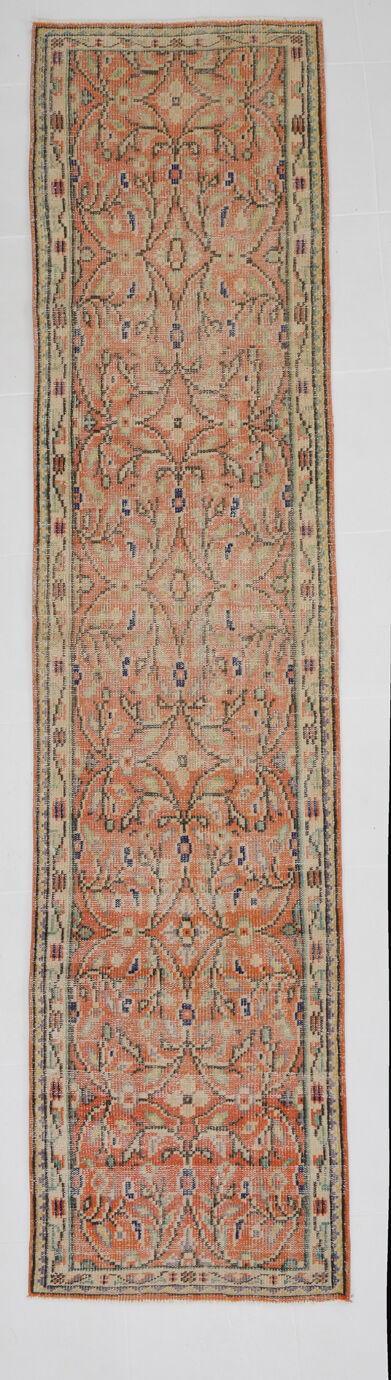 Vintage runner rug, 74x314cm