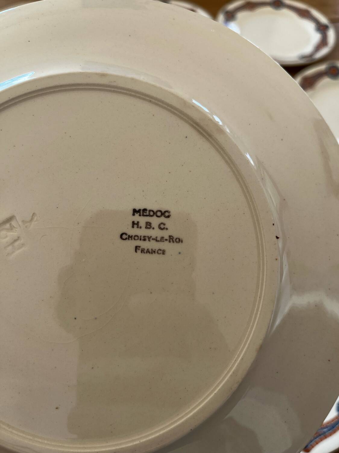Antique tableware set