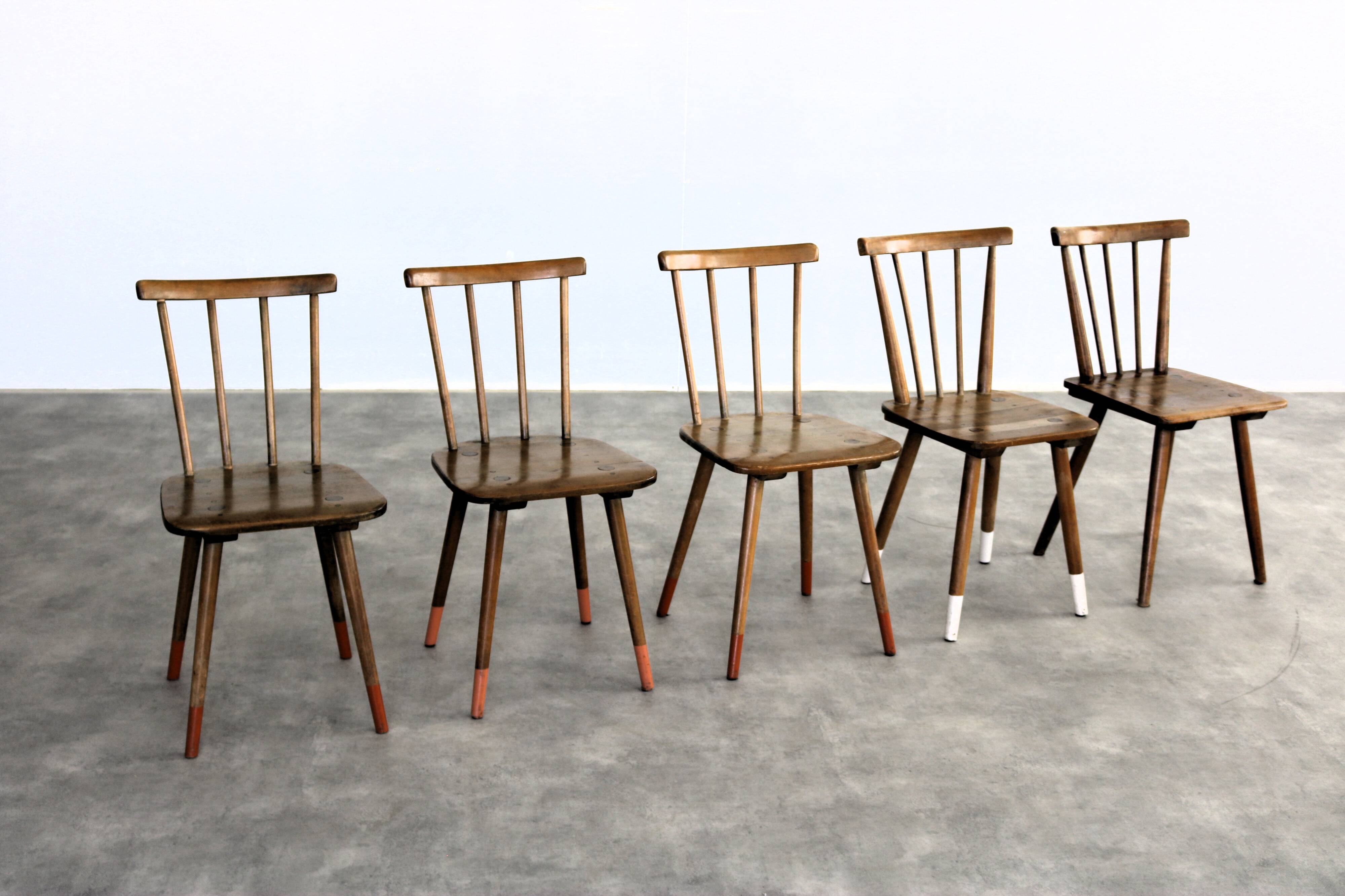 ensemble de 12 chaises de salle à manger en chêne