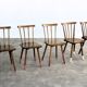 ensemble de 12 chaises de salle à manger en chêne