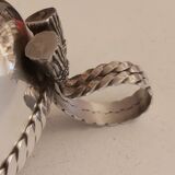 Empty pocket Maria Pergay silver metal