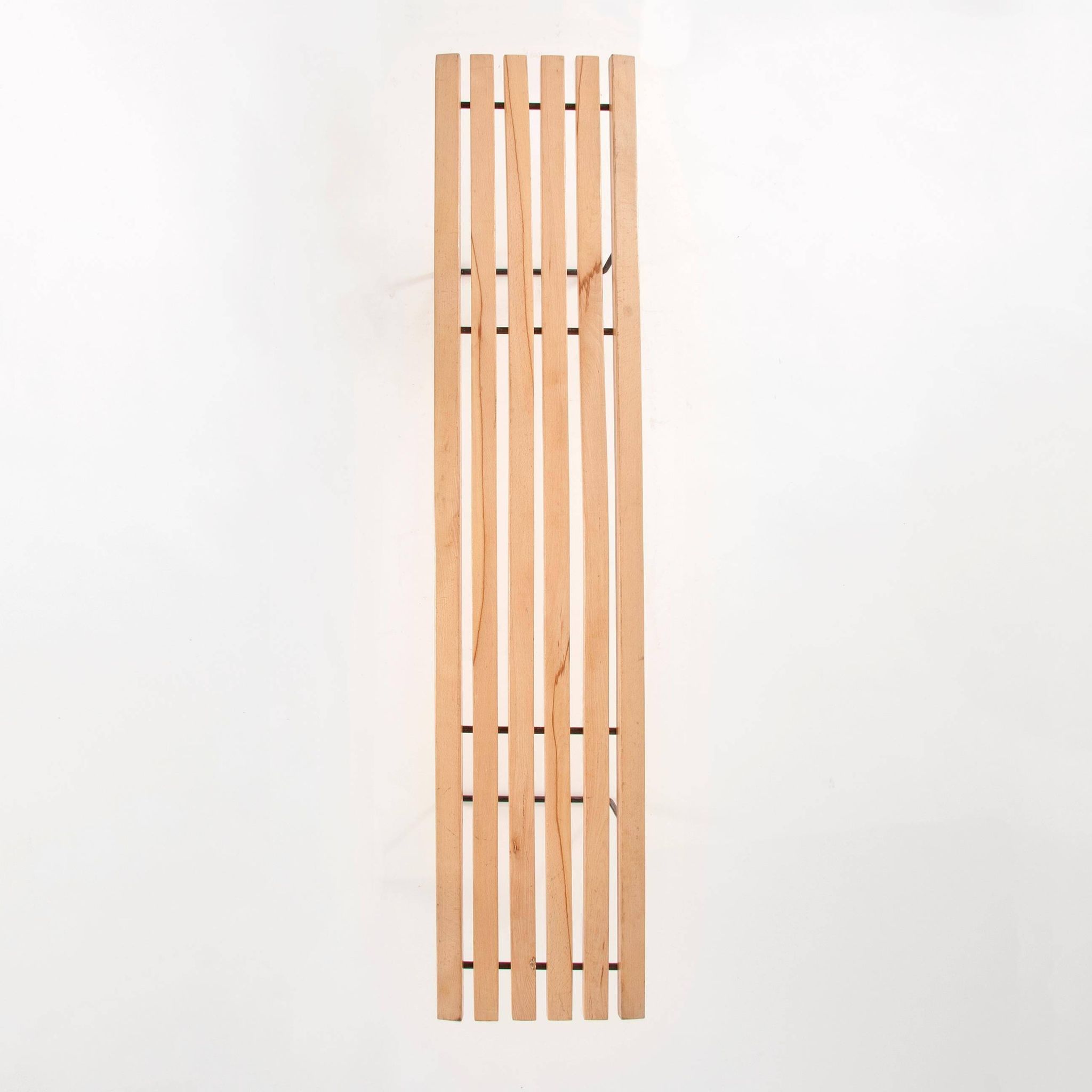 Mid-century slatted bench by Harry Bertoia for Knoll International, USA, 1960s.