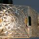 Vintage Sculptural Glass Pendant Lamp by Kamenický Šenov, 1970s