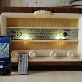 Sonneclair radio – green ribbon model (1952) – Bluetooth compatible