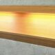 Floating long wall shelf / sideboard in teak, Denmark 1960s