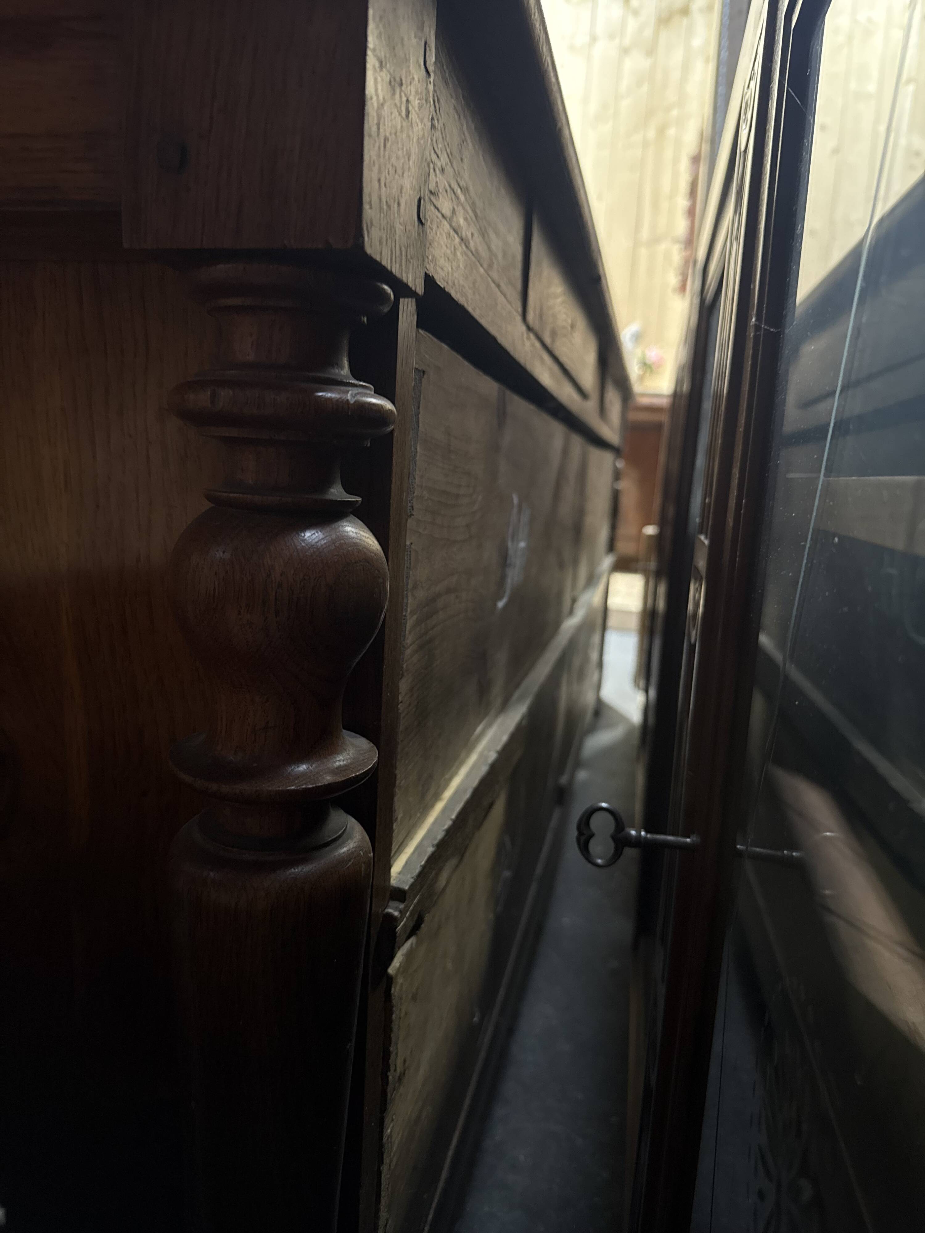 Sideboard - Louis Philippe period oak craft furniture