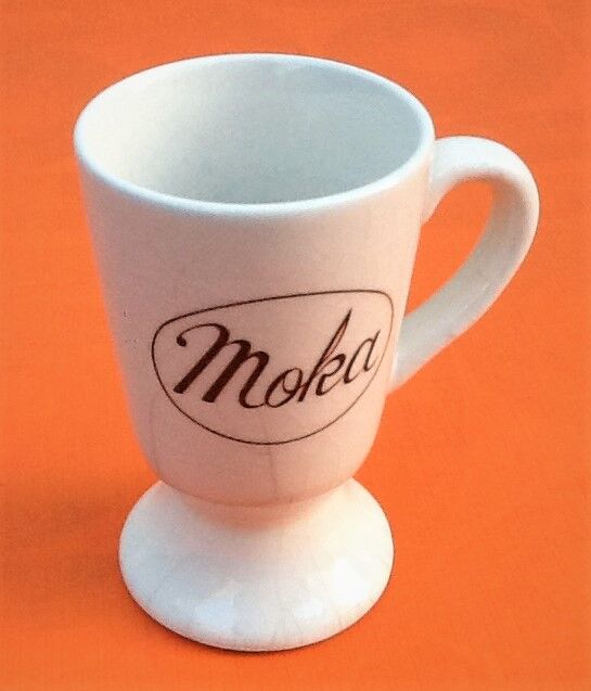 Suite suite of 6 mazagrans in Moka ceramic
