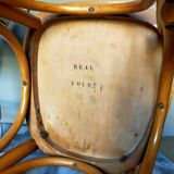 Chaise de bistrot en bois courbé Mahieu