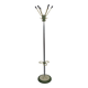 Brass & Steel Coat Rack, Germany, 1960s
