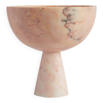 Coupelle en marbre rose XL