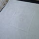 Set of 5 damask cotton napkins monograms GP