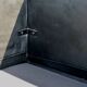 De Sede DS-76 sofa, black leather, modular, Switzerland, 1970s