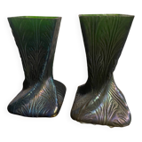 Pair of Loetz vases