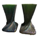 Pair of Loetz vases