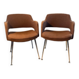 Paire de fauteuils conference