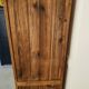 Old Parisian wooden linen wardrobe