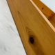Miroir scandinave vintage en bois de pin