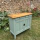 Buffet parisien vintage couleur vert cèdre
