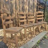 Scandinavian brutalist chairs