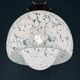 Mid-Century White Murano Suspension, Italy, 1960s