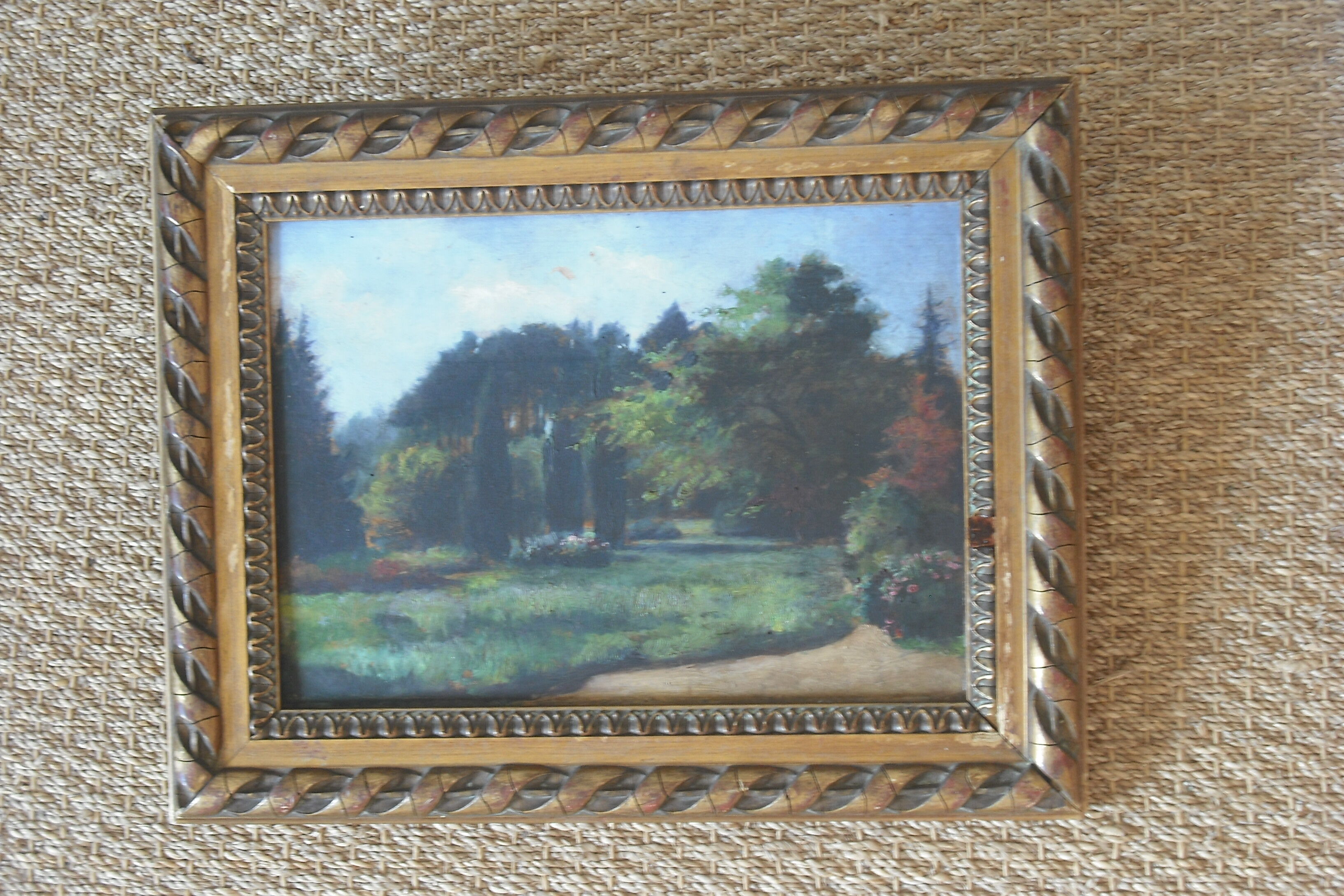 Landscape, wood oil 43 / 34.5